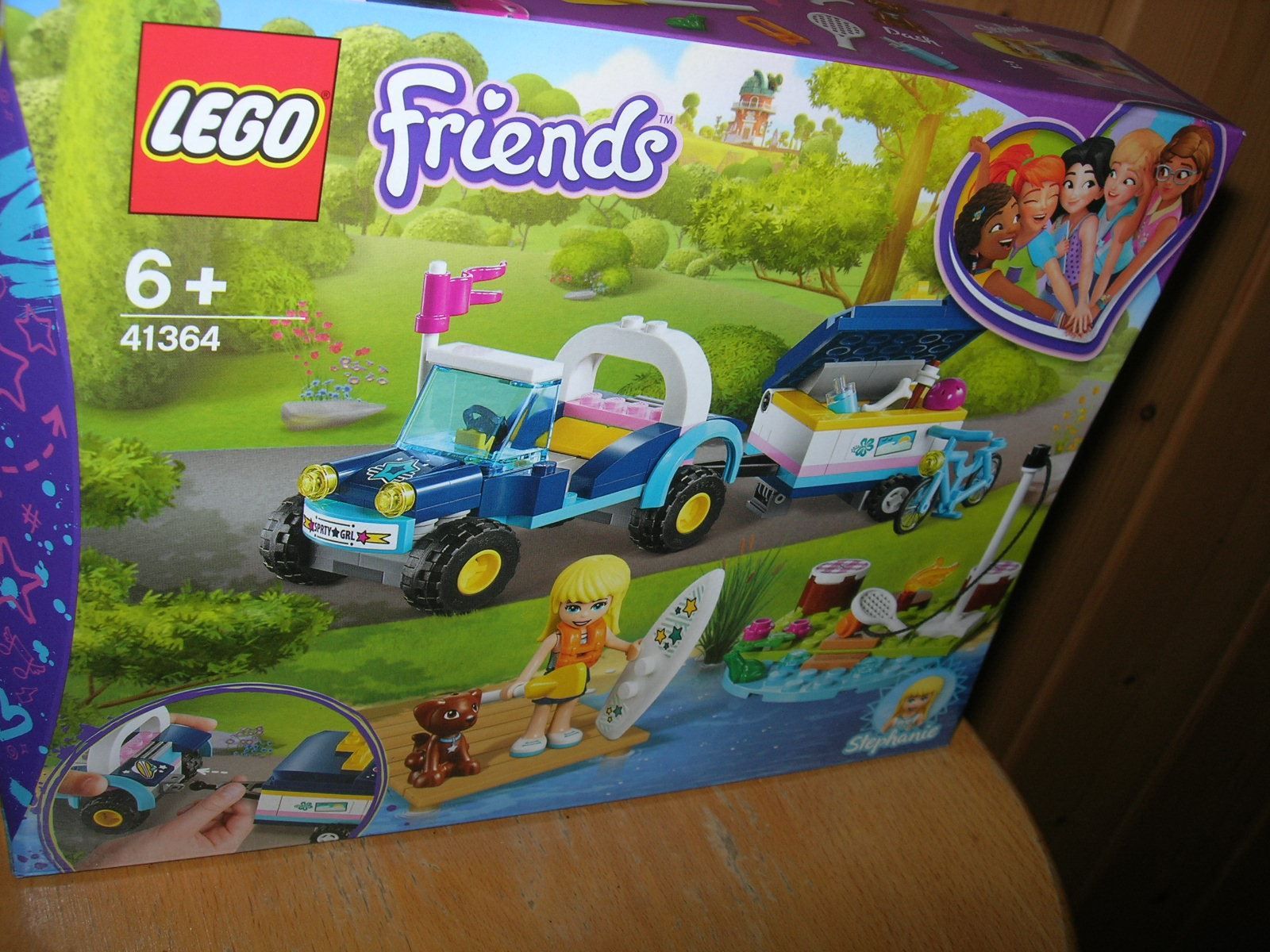 Lego Spielzeuge: LEGO Friends 41364 Cabrio mit Anhänger – Neu und originalverpackt aus Hornussen von Corvette-