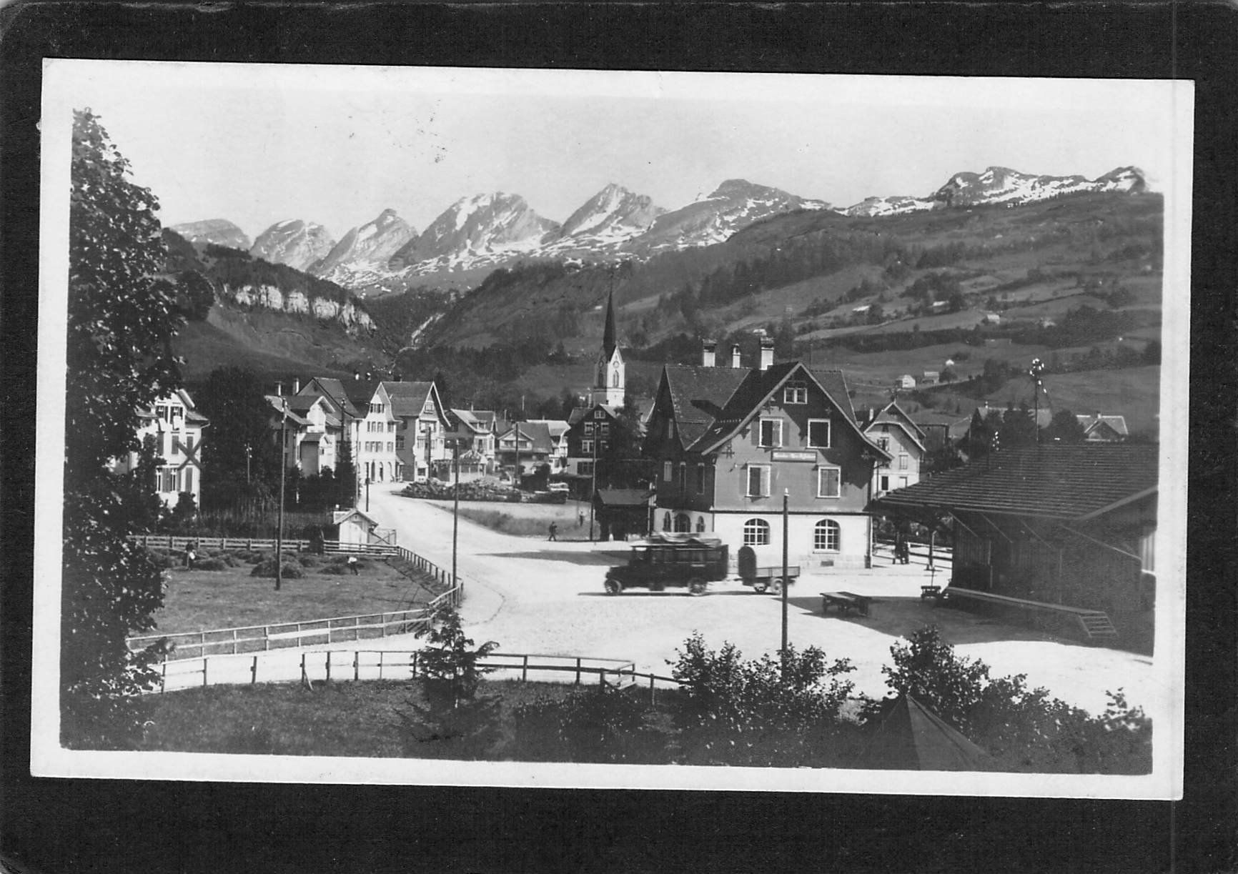 Cartoline postali: Nesslau SG , Oldtimer , gel.1924 – Usato da Reichenburg venduto da Pipo-67