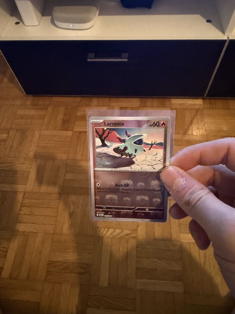 Pokémon Carte collezionabili: Carta Pokémon Larvesta  – Nuovo (secondo la descrizione) da Bellinzona venduto da sa_2025h