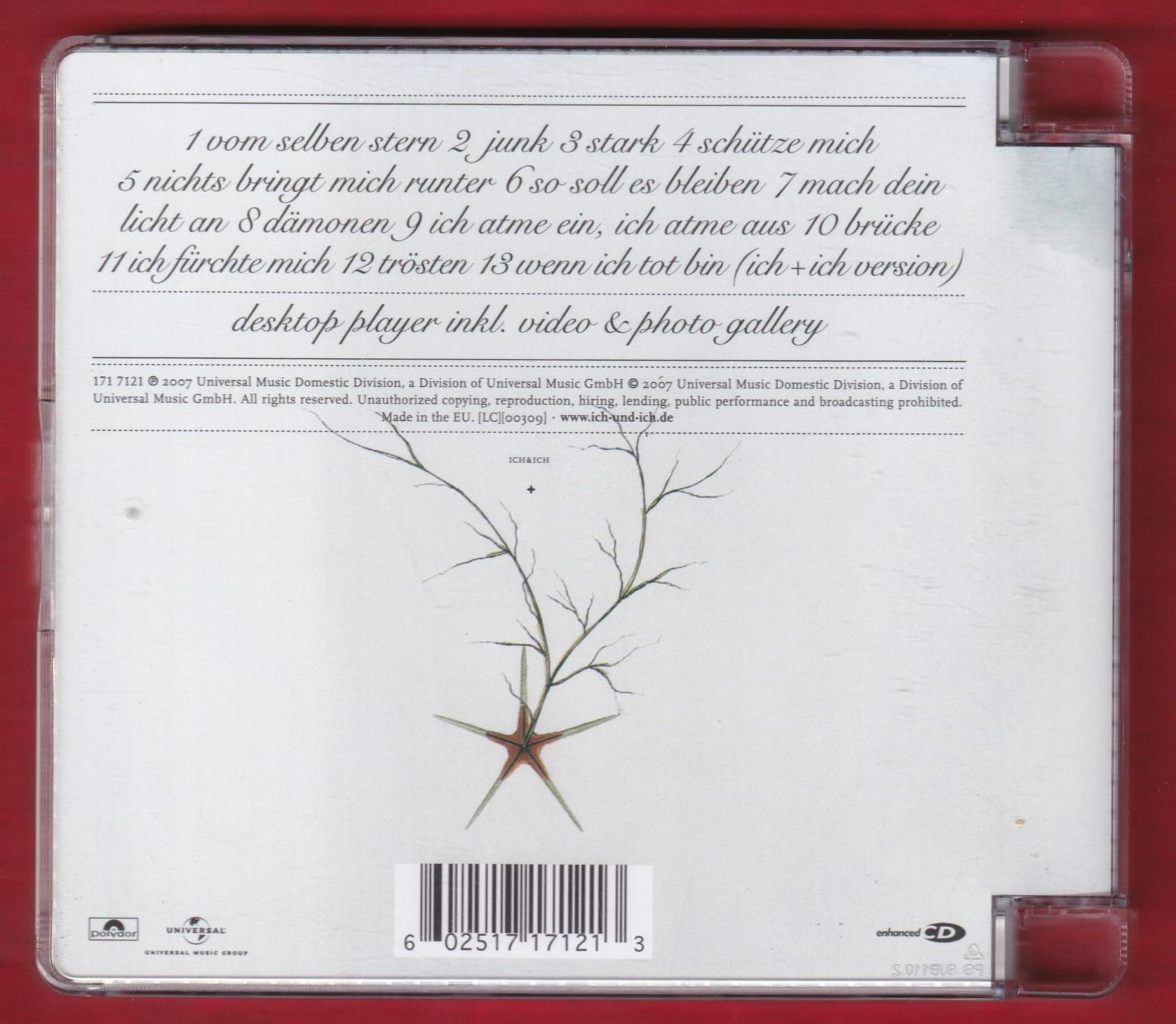 CD: Ich + Ich - Vom Selben Stern (CD) – Usato da Zürich venduto da Pfluftl2000 1
