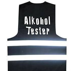 Partyweste Alkohol Tester