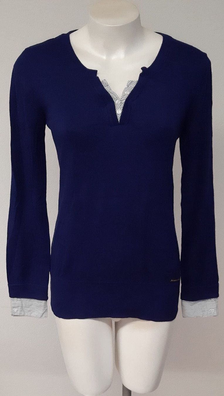 Tchibo Top: DENIM ESSENTIALS Damen Top Blau Gr.40 – Nuovo (secondo la descrizione) da Seuzach venduto da VT-Collections2
