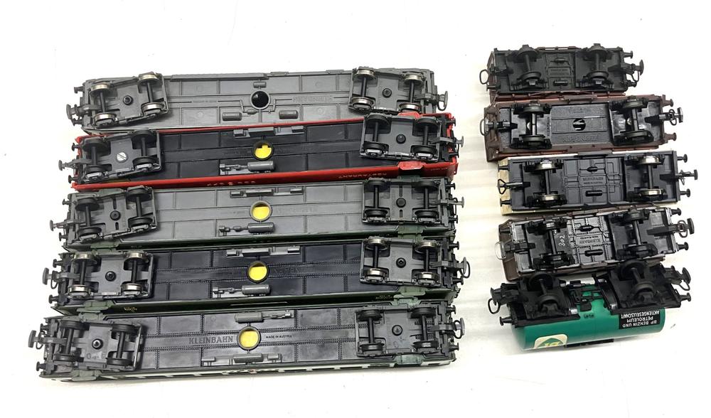 Kleinbahn H0= 5 Personenwagen SBB - 5 Güterwagen FS SBB öbb (Gebraucht ...