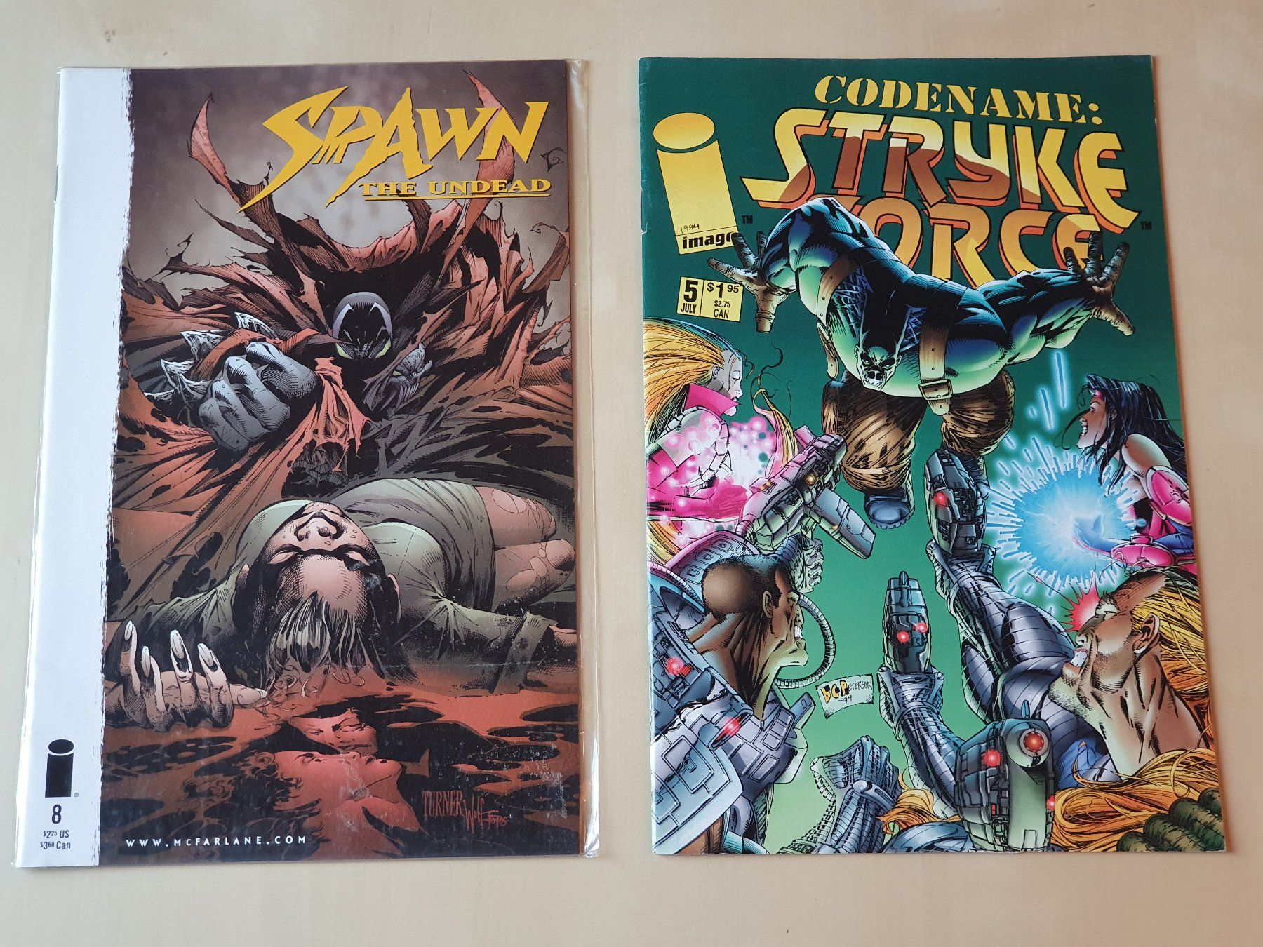 Fumetti: Comic Sammlung Englisch Spawn Powers DV8 Carvers Torso ..... – Usato da Stansstad venduto da collectorsshop