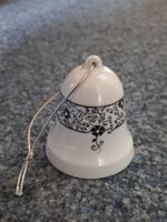 Weihnachts Glocke Porzellan handbemalt