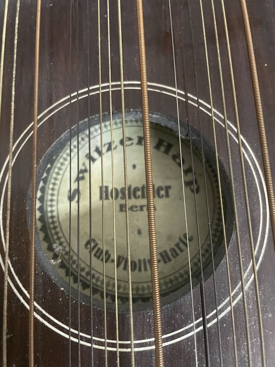 Vintage Strumenti musicali: Antike Violin Harfe – Usato da Herisau venduto da Apponier 2