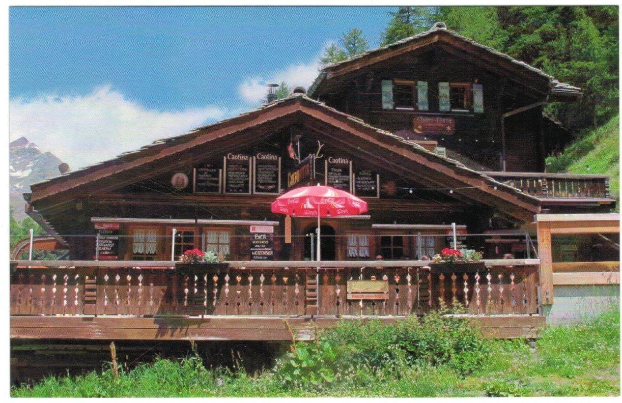 Cartoline postali: AK Chämi Hitta, Zermatt VS – Usato da Zürich venduto da tol_b7c7