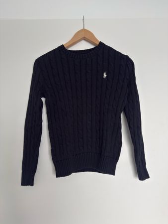 Polo Ralph Lauren Pullover dunkelblau Grösse XS Neuwertig