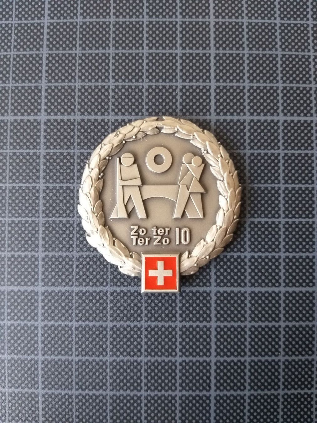 Placchette & Badge: Béretemblem Territorialzone 10 – Nuovo (secondo la descrizione) da Bauma venduto da SwissMilitaria