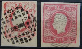 Portugal Kat. 14 &20 gest. 1862/66 Kat. 18 Euro