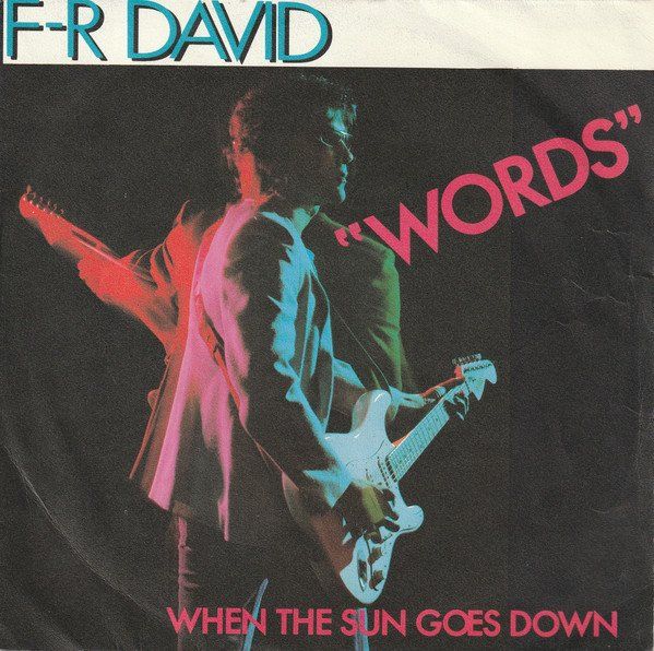 Schallplatten: David F.R.: Words 7" – Gebraucht aus Steinhausen von Vilivinili