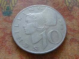 AUTRICHE  10  Schilling  1974