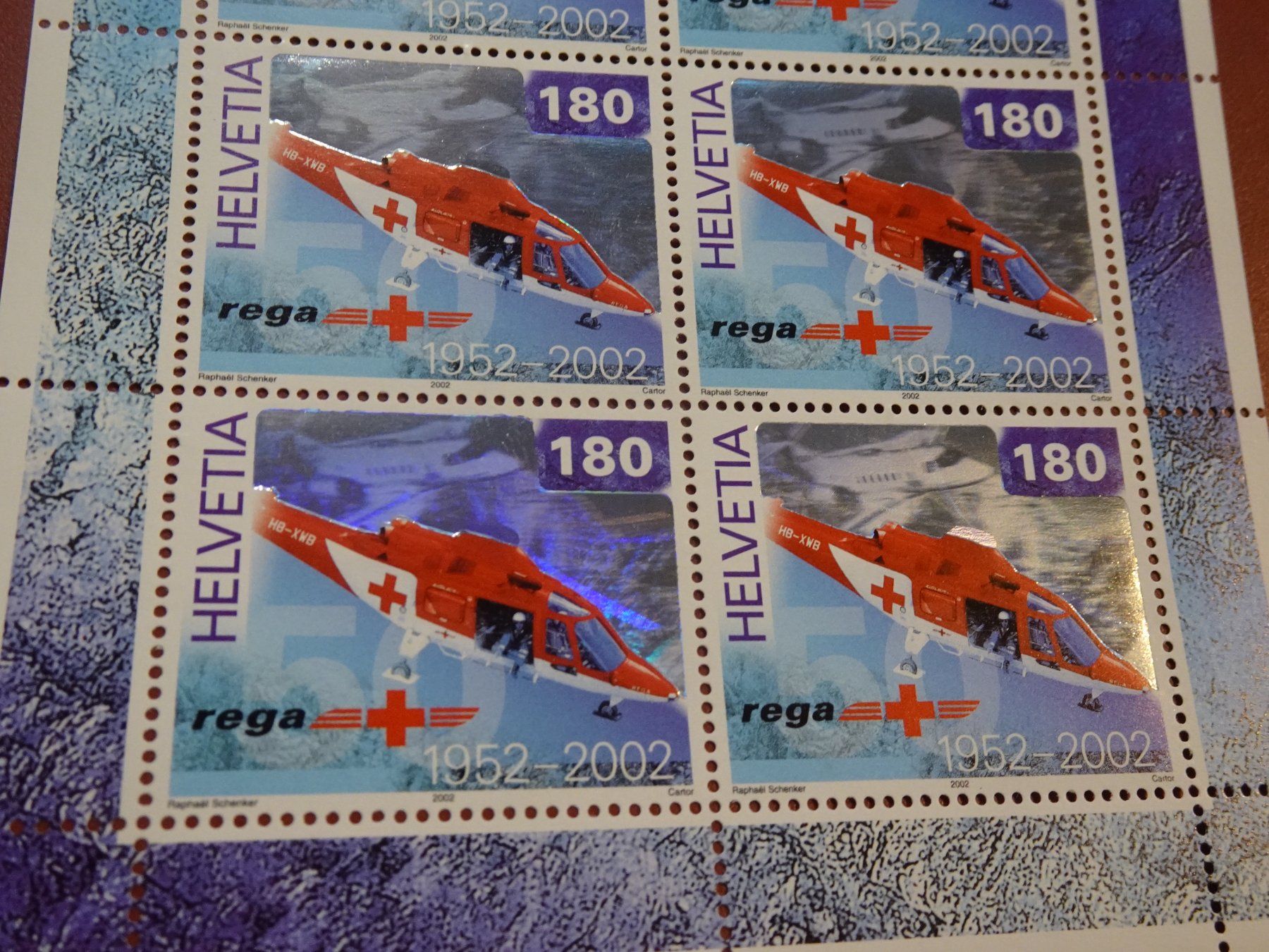 Tous les timbres: 2002, KLEINBOGEN, POSTFRISCH, REGA – Neuf (Voir description) à Eschenbach SG par eDaisy 1