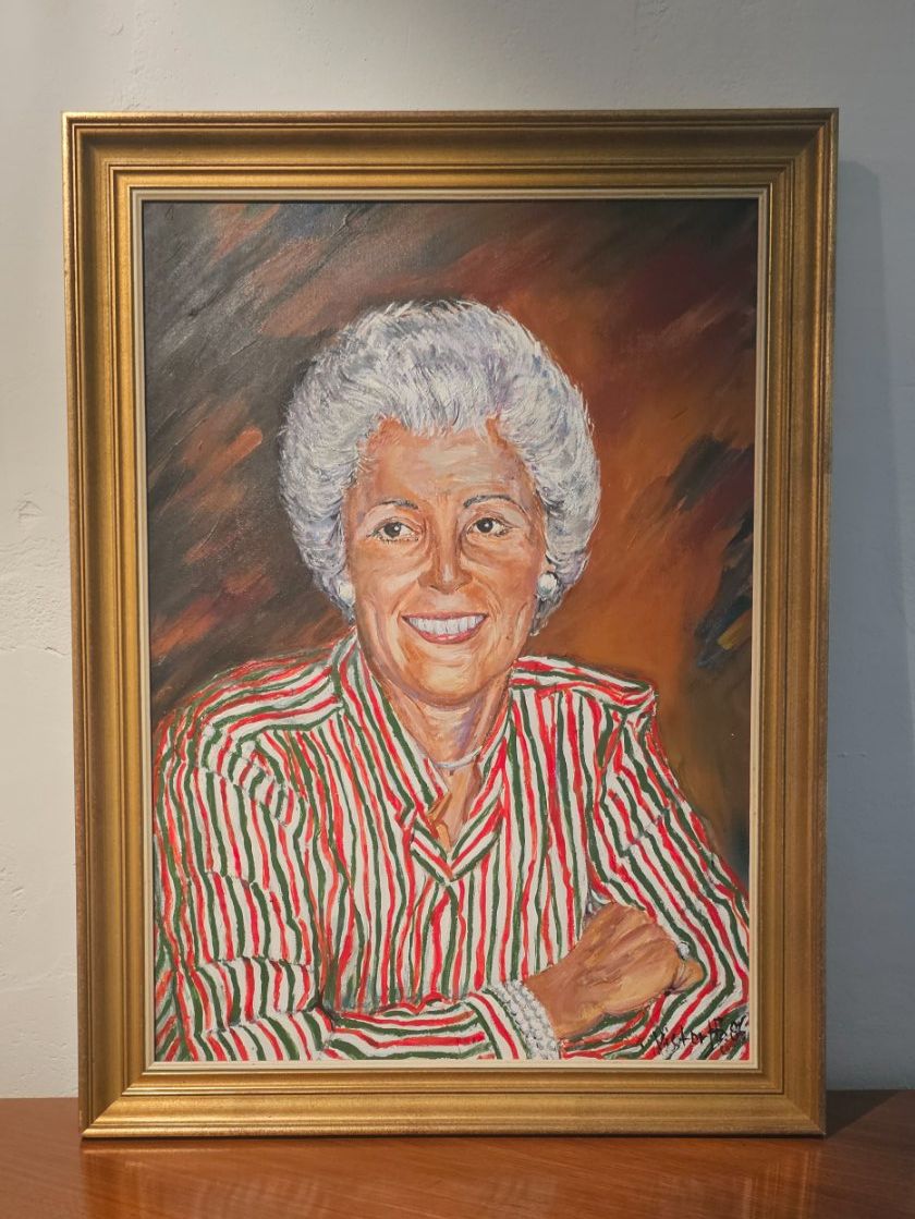 Dipinti: Viktor H. Bächer Original Portrait Gemälde Oel auf Leinen – Usato da Pfäffikon ZH venduto da eric0113