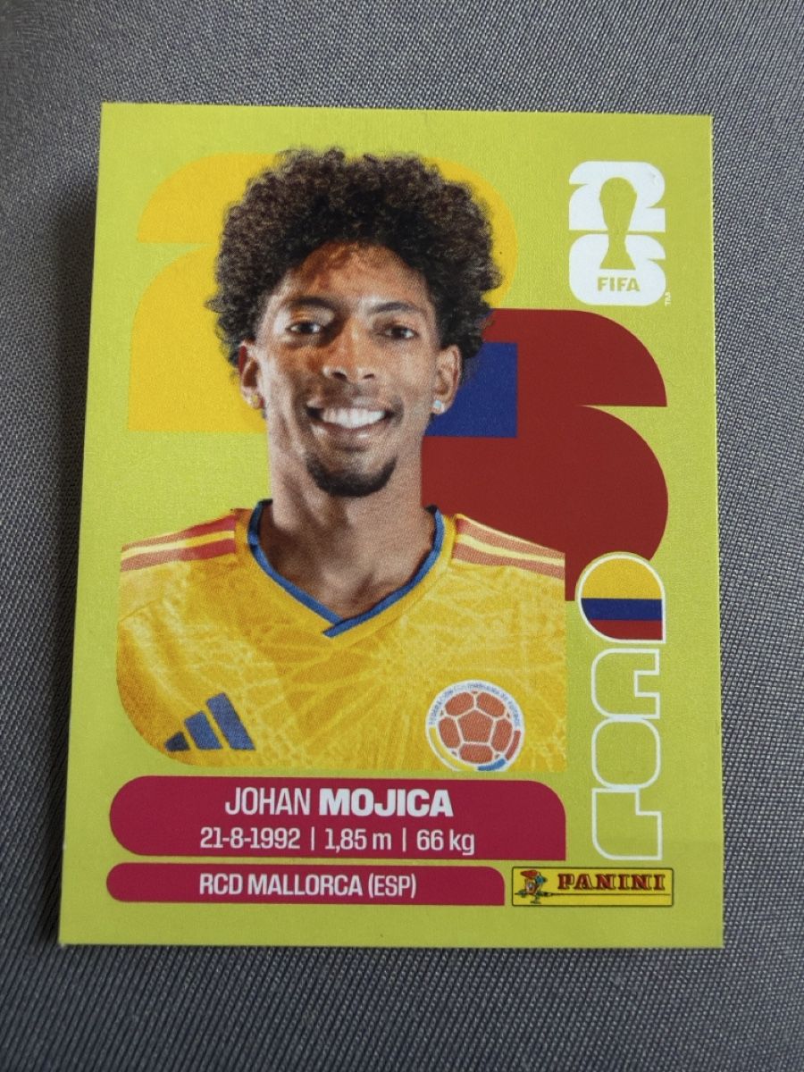 Aufkleber: Panini wm Stiker Johan Mojica COL 7 – Neu und originalverpackt aus Le Lieu von mlm_wt5v