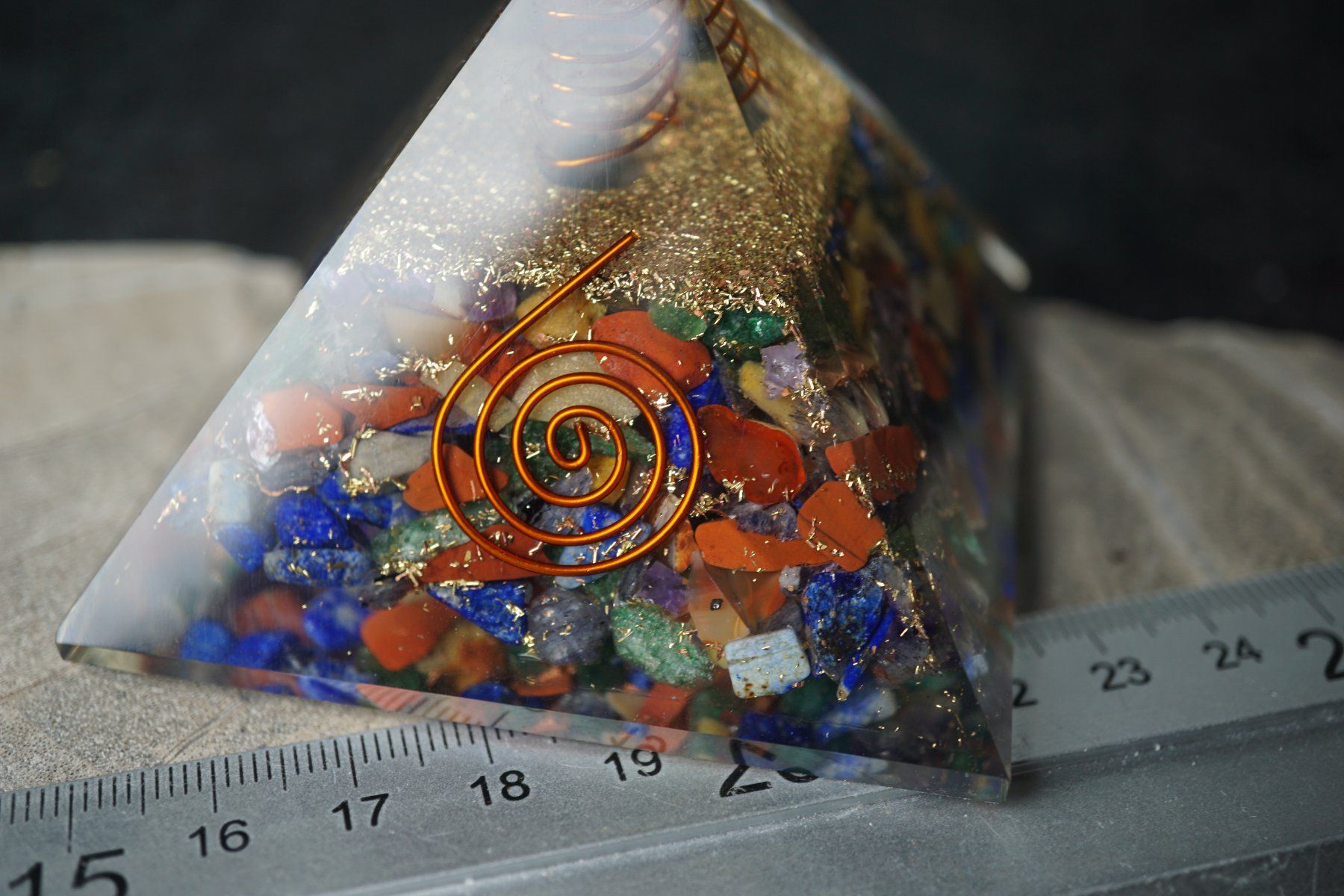 Minerali & Pietre curative: Gemischt Steine     Orgonit Pyramide aus  Konkurs – Nuovo e nell'imballaggio originale da Eschenbach SG venduto da topstone 3