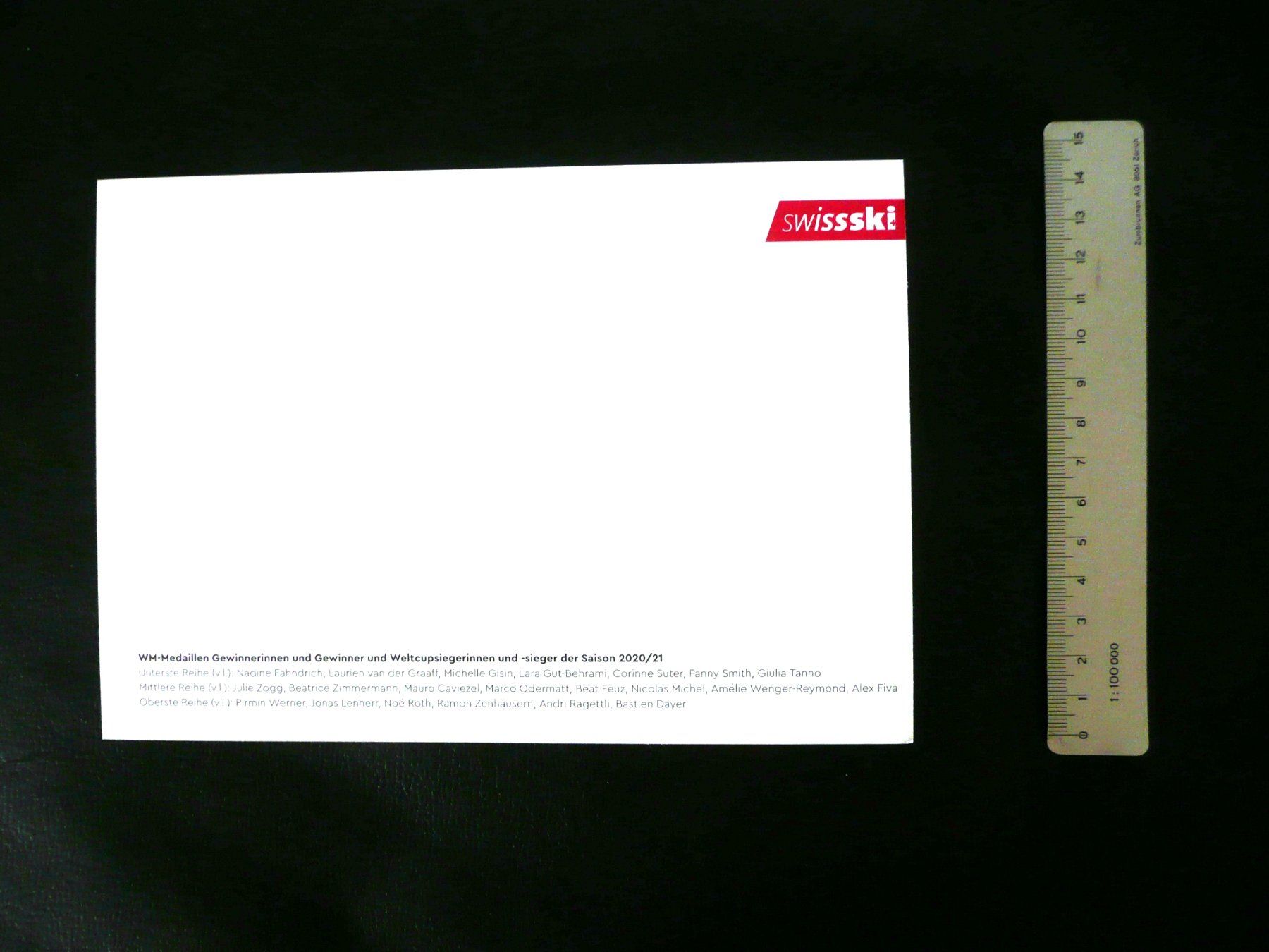 Autographes: SWISSSKI - Team Saison 2020/ 21 – Neuf (Voir description) à Zürich par zuerich00 1