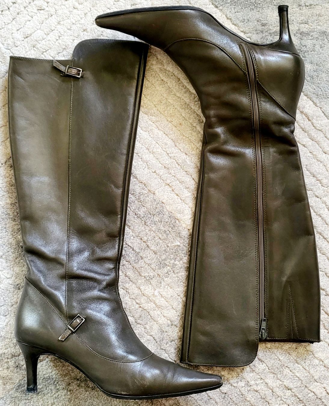 Madeleine Damenschuhe: Bottes en cuir, pointure 38. – Gebraucht aus Neuchâtel von wikit 3