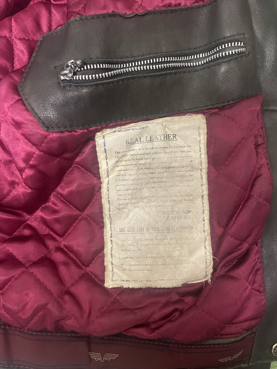Giacche: Lewis Leathers Roadfarer Lederjacke – Usato da Wettingen venduto da kal_2xnn 5