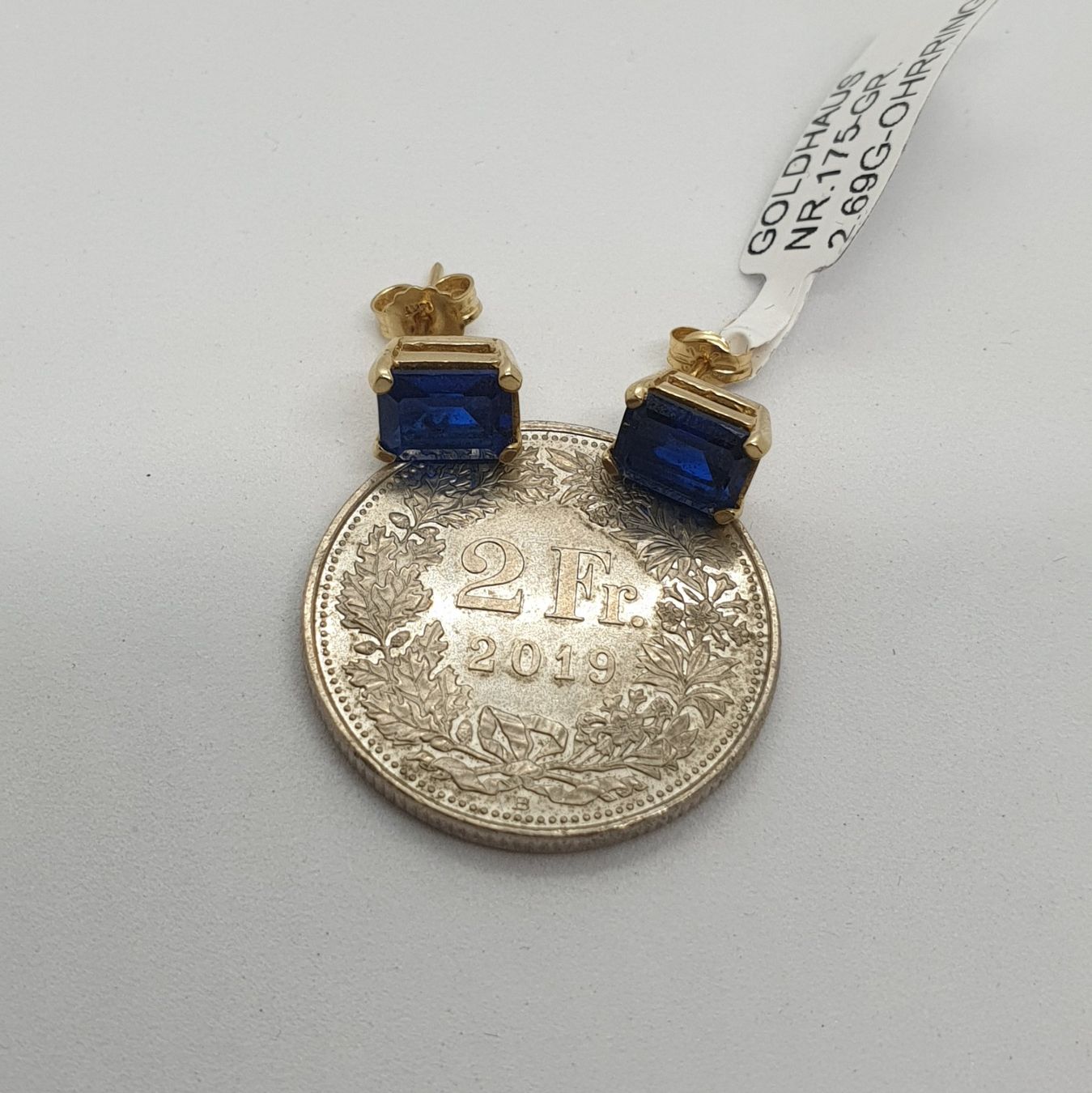 Orecchini pendenti & Orecchini a lobo: Echt 14K Gold Ohrring – Usato da Luzern venduto da Luzern-Goldhaus 3