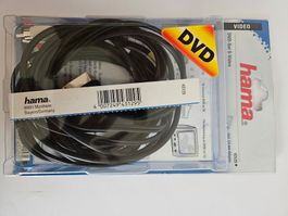 Hama DVD Set S-Video Kabel, Adapter, 2m - OVP Neuwertig!