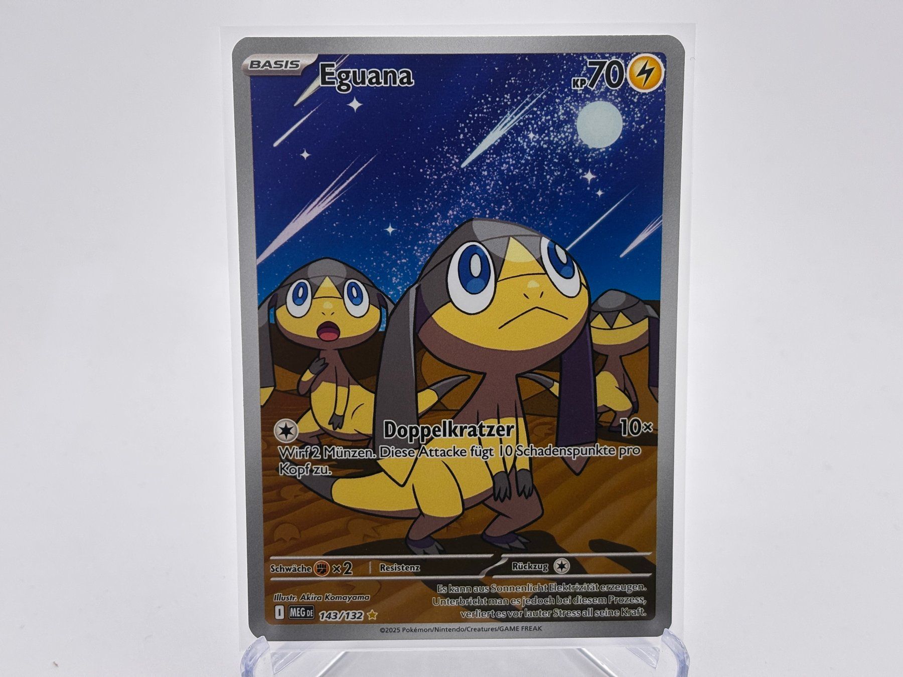 Pokémon Carte collezionabili: Mega-Entwicklung - Eguana  (MEG 143) - DE – Nuovo (secondo la descrizione) da Allschwil venduto da Bullach