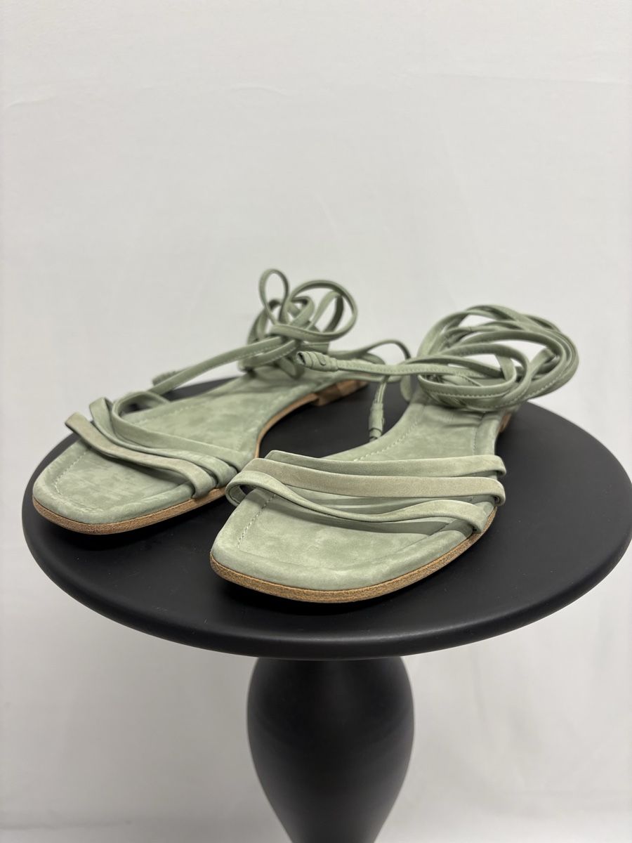 Kennel + Schmenger Damenschuhe: Kennel+Schmenger Sandalen mit Bänder 39 mint Leder – Neu (gemäss Beschreibung) aus Regensdorf von secondchancefashion 3