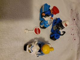 Lego Duplo Figuren und Motorrader