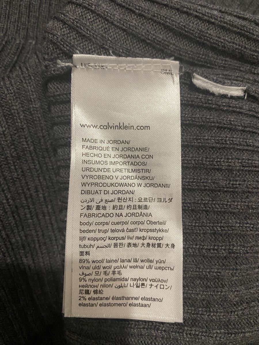 Calvin Klein Maglioni & Felpe: Pull Calvin Klein laine Merino, taille M – Nuovo (secondo la descrizione) da Corsier GE venduto da tanamera 6