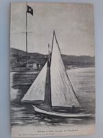 Segelboot auf dem Neuenburgersee