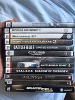 Lot de 12 jeux vidéo PC divers, bon état général