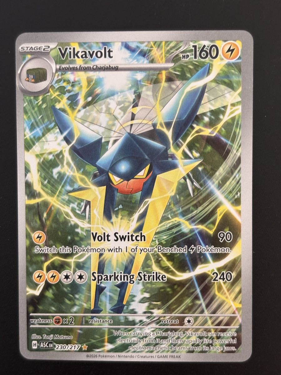 Pokémon Carte collezionabili: Carte Pokémon VIKAVOLT asc 230 – Nuovo (secondo la descrizione) da lausanne venduto da helderj