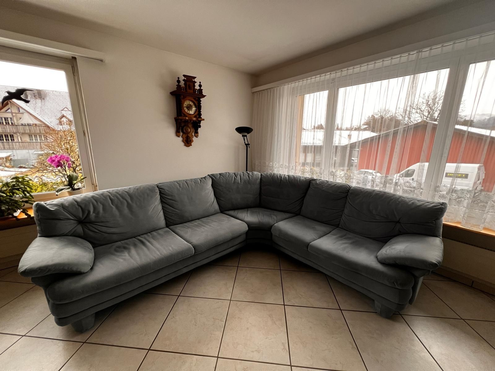 Divani: - Ecksofa blau - – Usato da Wittinsburg venduto da porsche59 4