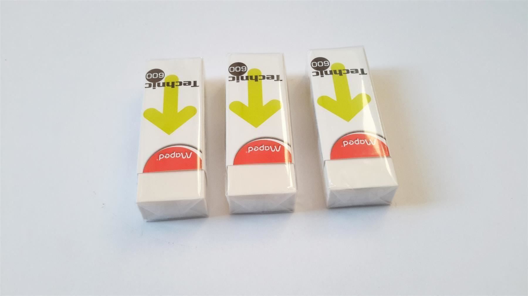 Altro in Scrittura & Disegno: Radiergummi, 3er-Set, Maped Technic 600 – Nuovo e nell'imballaggio originale da St. Gallen venduto da cointec 1
