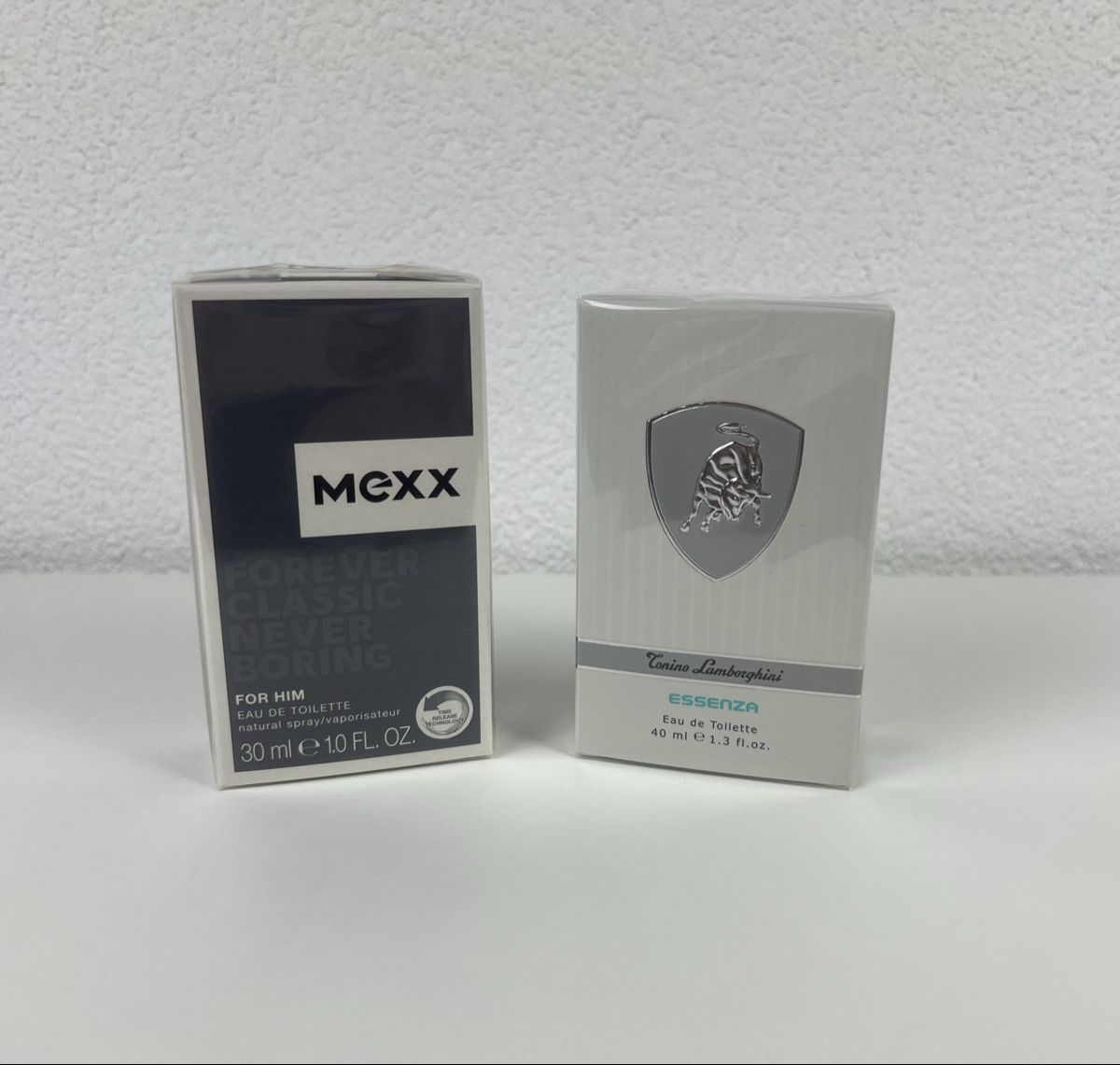 Lamborghini Profumi & Eau de Toilette: Mexx Forever Classic & Lamborghini Essenza - 2 x Herrendüfte – Nuovo e nell'imballaggio originale da Stein am Rhein venduto da Moons_of_Saturn