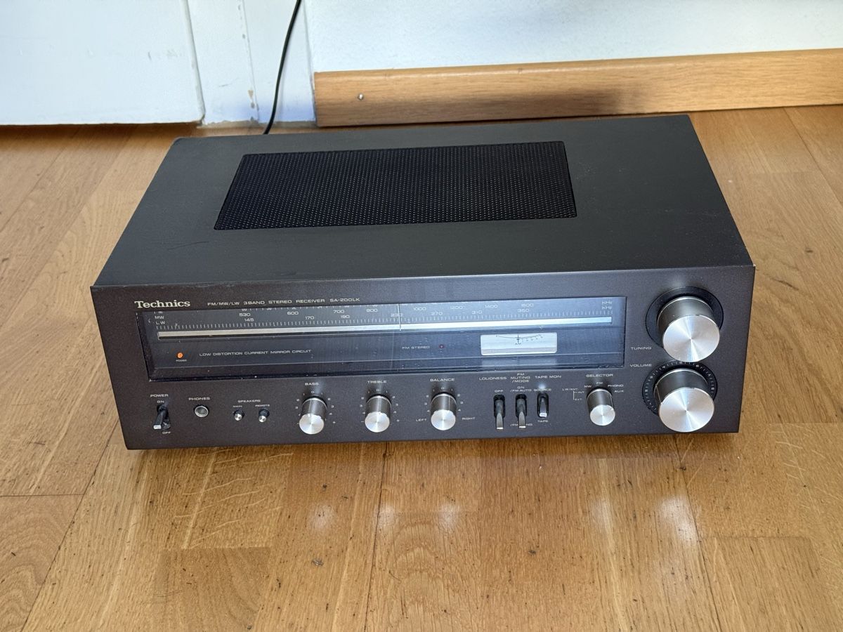Technics Amplificatori: Technics SA-200LK Stereo Receiver / Verstärker – Usato da Zürich venduto da fabioc03 2