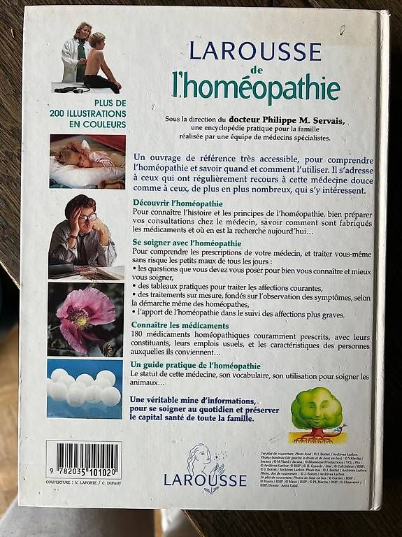 Libri: Larousse de l' homeopathie, Dr. Philippe Servais – Usato da Onex venduto da mirza02 2