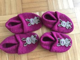 2 Baby Finklein mit Hase - Porto 3.40