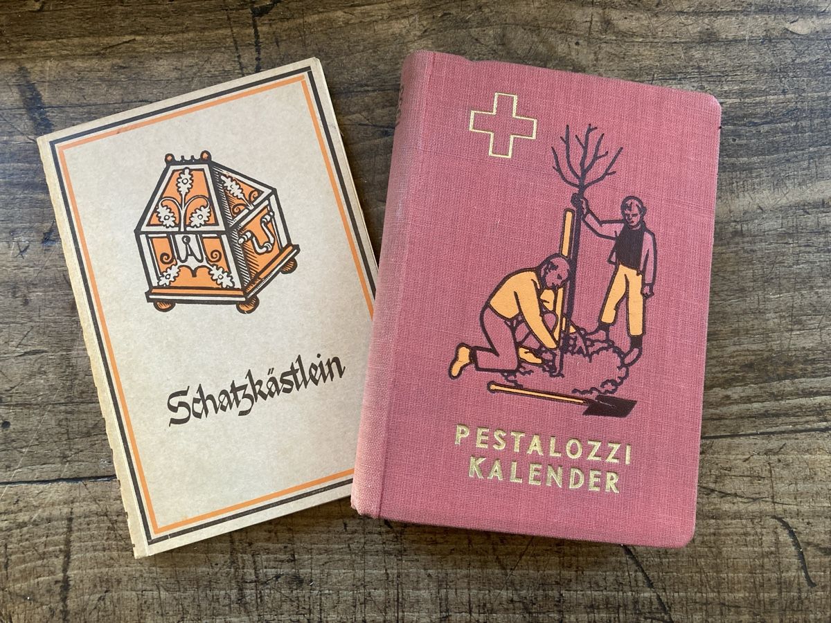 Calendari: Pestalozzi Kalender 1909-1985, 35 Ex – Usato da Zürich venduto da Mueschelmau 1