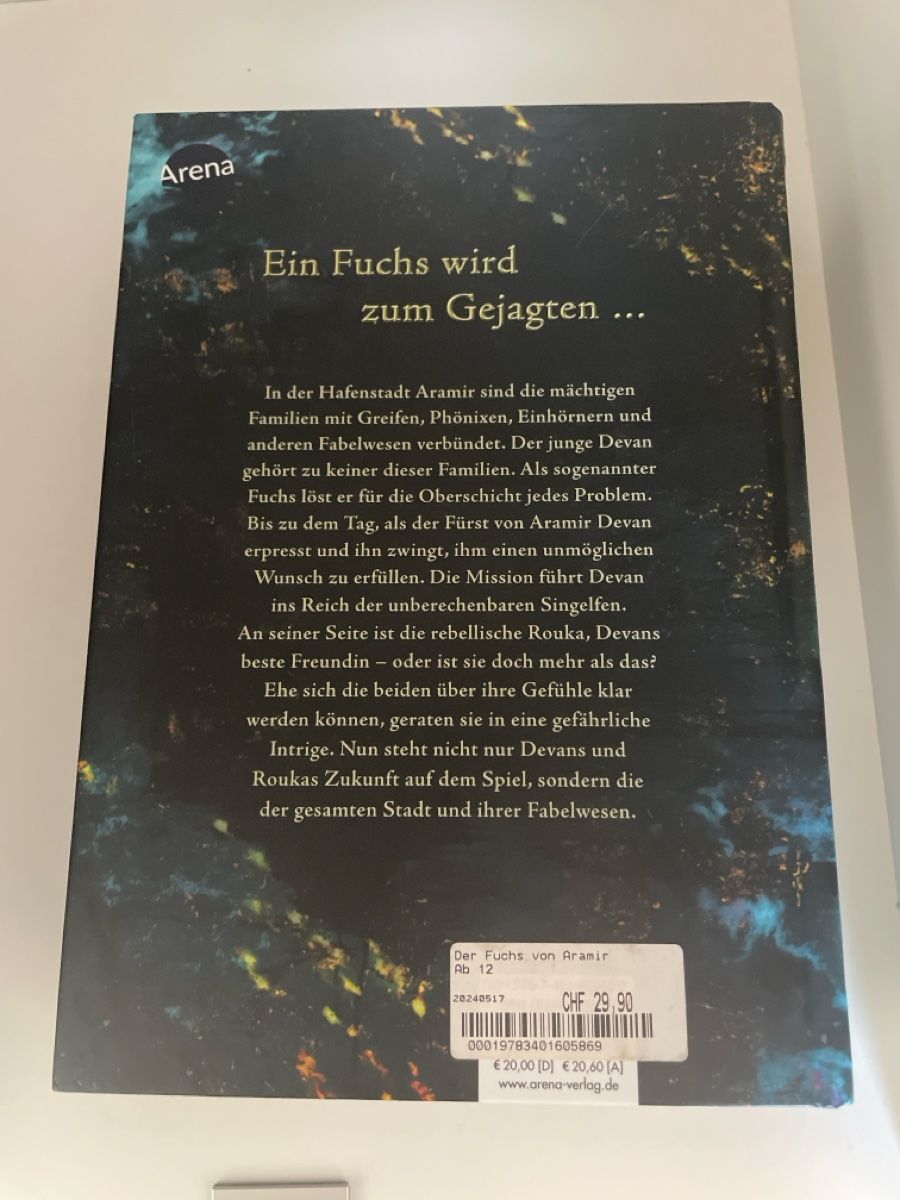 Libri: Der Fuchs von Aramir Katja Bandis – Usato da Zürich venduto da Mothai 1