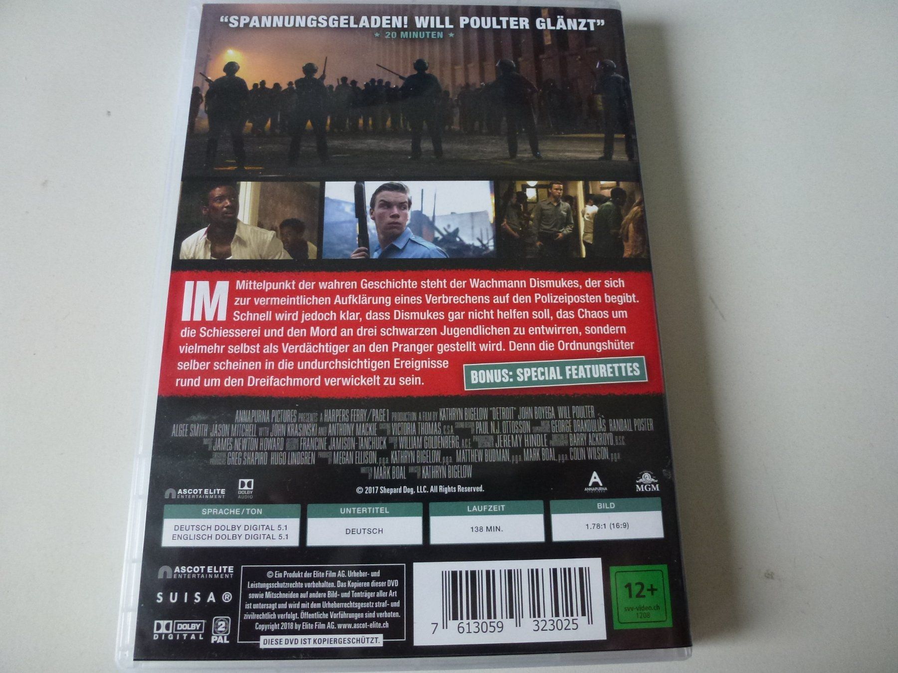Tutti i DVDs: Detroit (DVD) – Nuovo (secondo la descrizione) da Bern venduto da Frebo 1