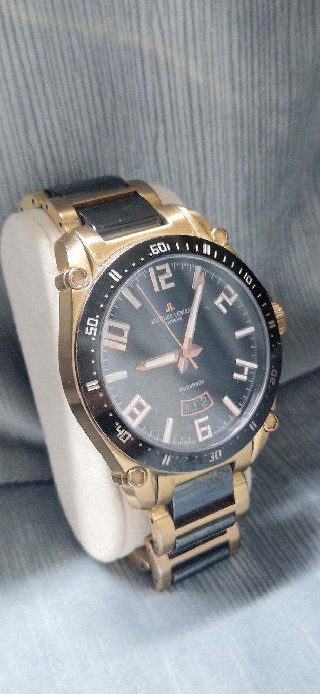 Jacques Lemans Uhren: Jacques Lemans Automatic Herrenuhr  – Neu (gemäss Beschreibung) aus Reiden von Flohmarkt-77 9
