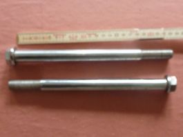 2 Schrauben Gewinde 15 mm, Maschinenbefestigung