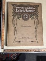 buch, schweizer ex libris sammler, 1902-03, jugenstil