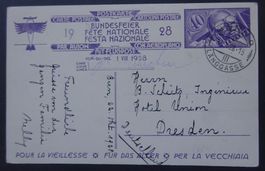 Bundesfeierkarte Nr. 54, gest., SBK 60.00