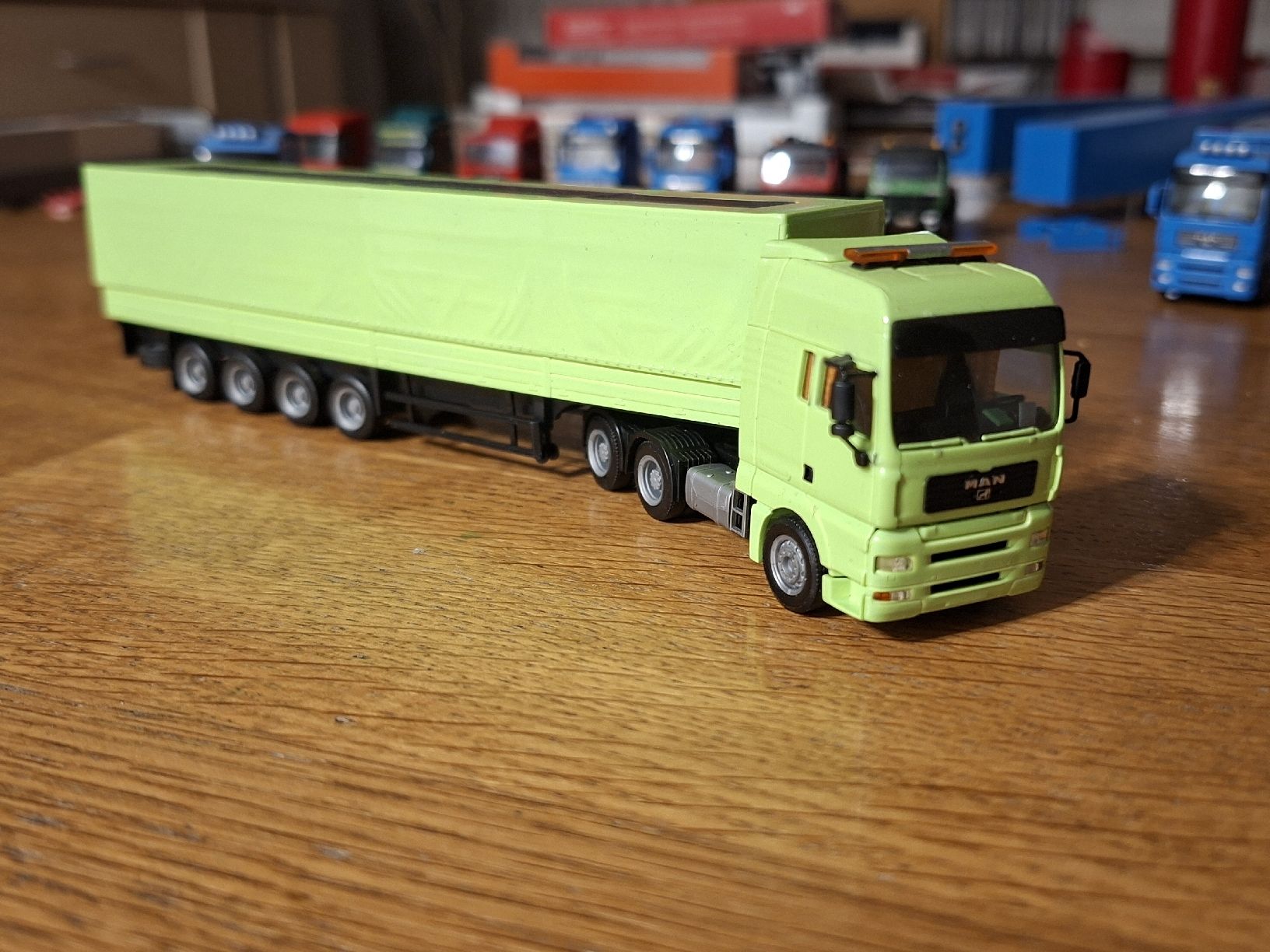 Herpa Kit di modellismo & Modellini statici: MAN Sattelzug Herpa 1/87 – Usato da Vordemwald venduto da TGV9497 3