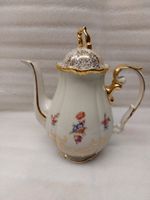 Bavaria Teapot Vintage Porcelain with gold decoration