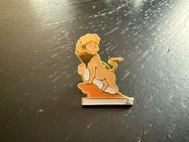 Süsser Vintage Löwen Anstecker / Pin - Goldfarben! Top