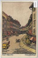 Alt-Brugg - Hauptgasse - Litho Ernst