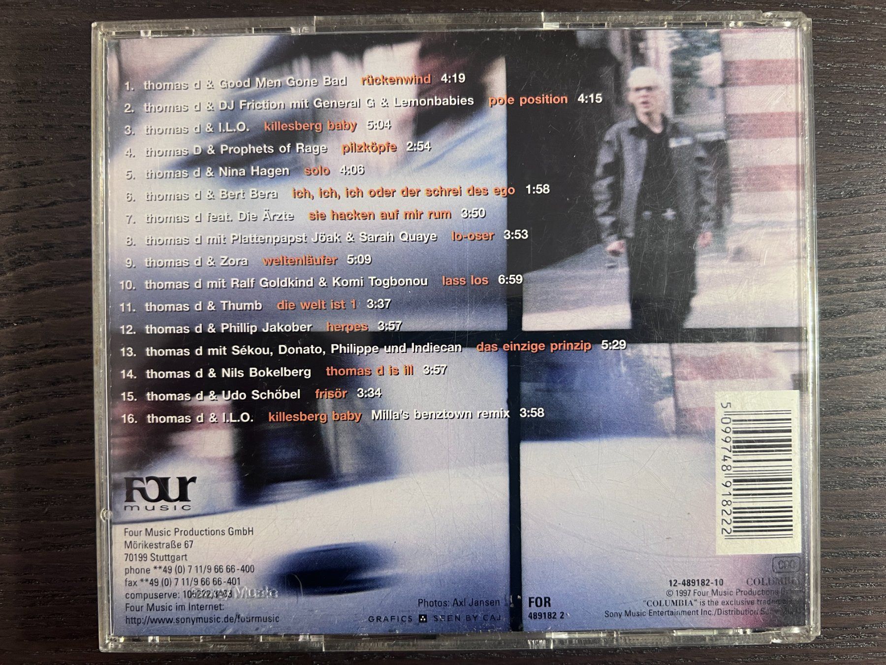 CD: Thomas D - Solo – Usato da Zürich venduto da MusikFreunde 1